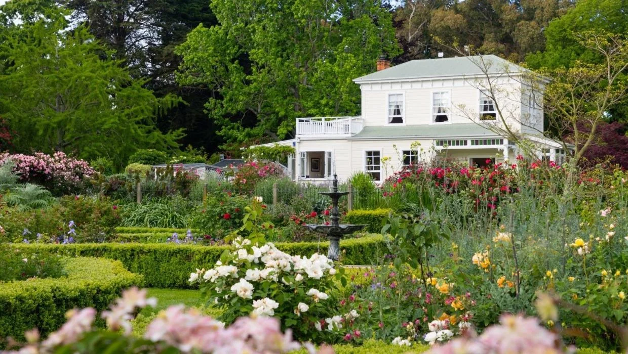 The stunning Greenhaugh Gardens at 914 Napier Road, in Whakarongo, Palmerston North