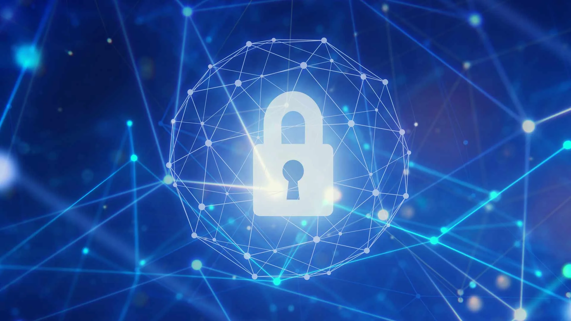 Padlock symbol to signify making your social media account private.