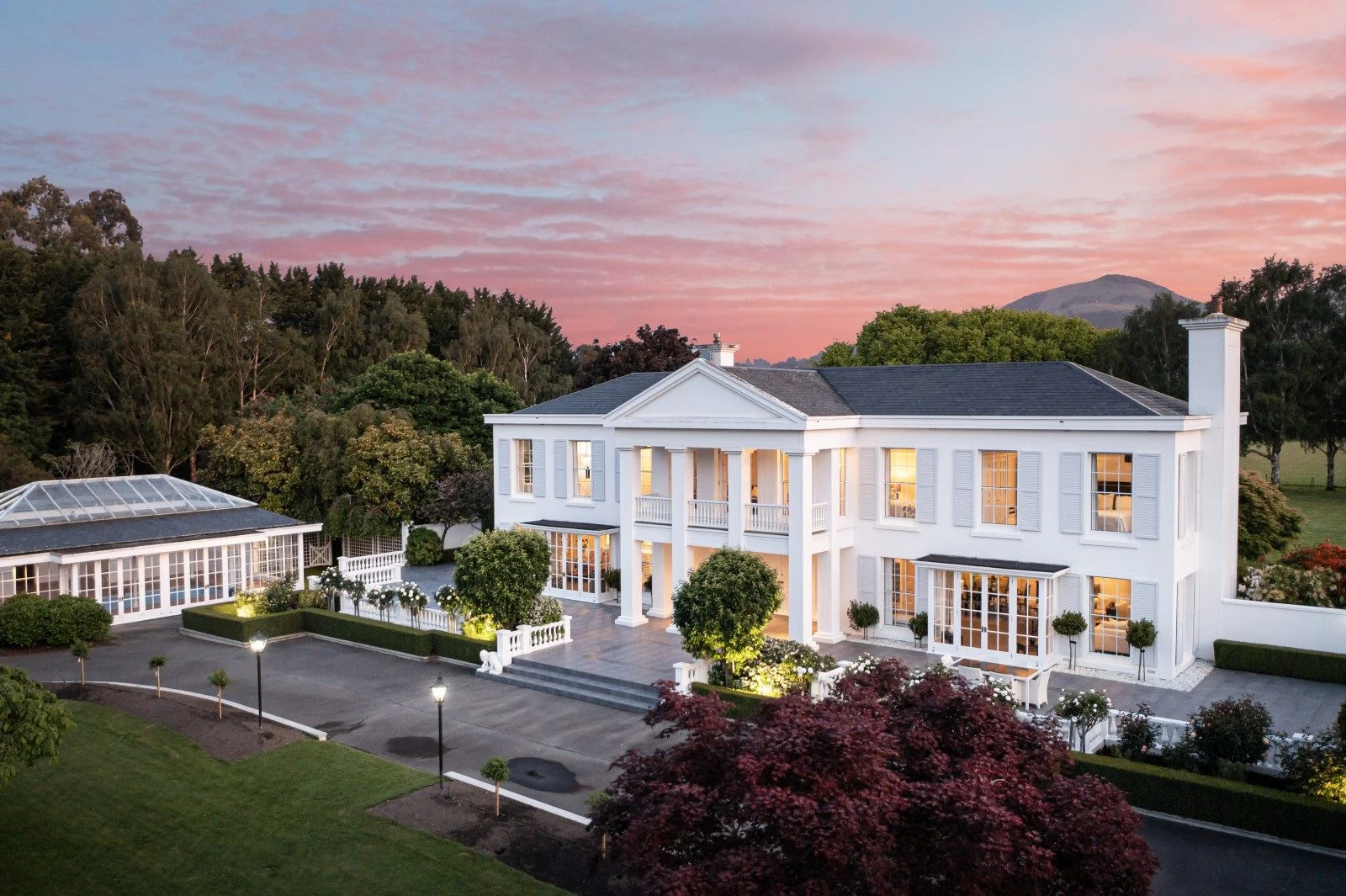 One of the stunning mansions shown