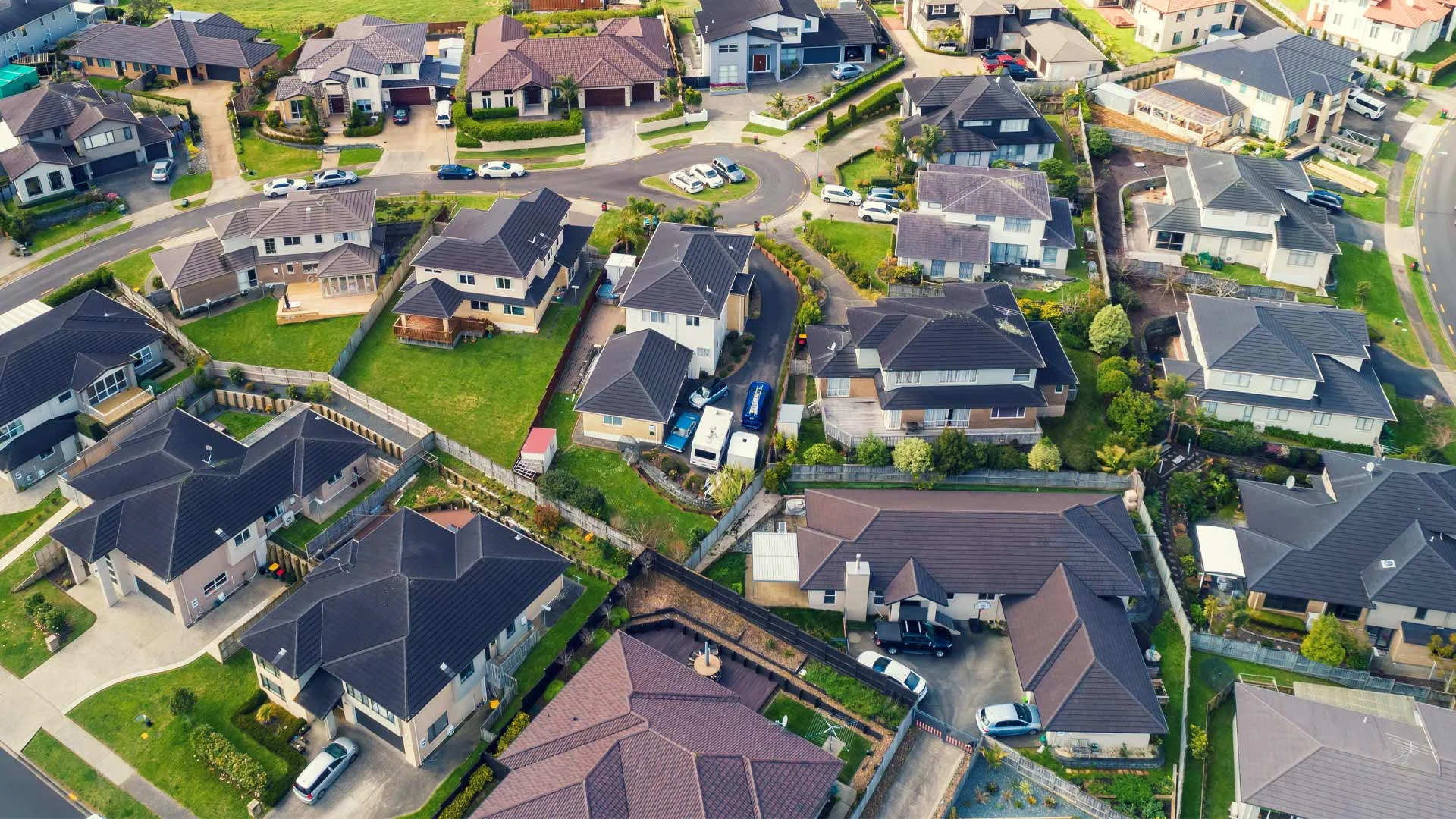 Aerial view of Botany Downs.
