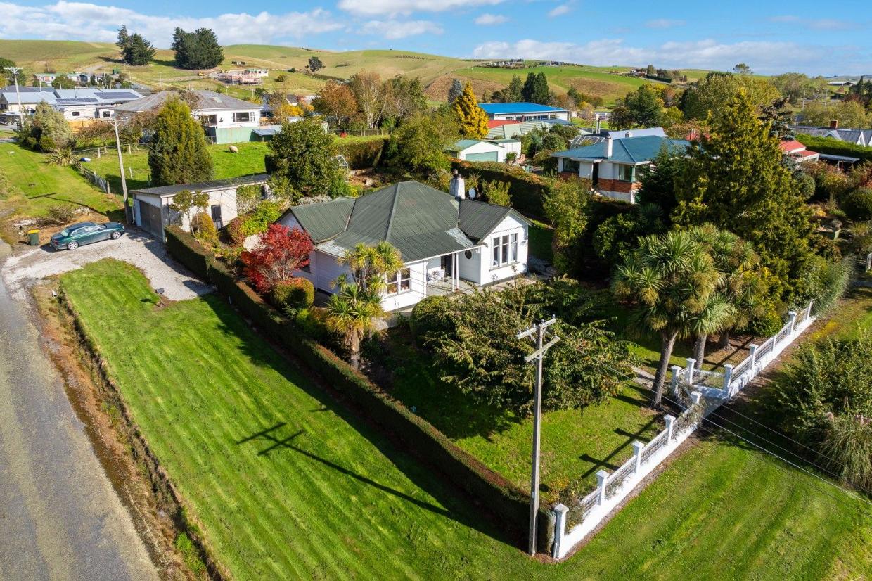 An original gem from a bygone era. 28 Harrington Street in Lawrence, Otago, is on the market. Photo: Bayleys