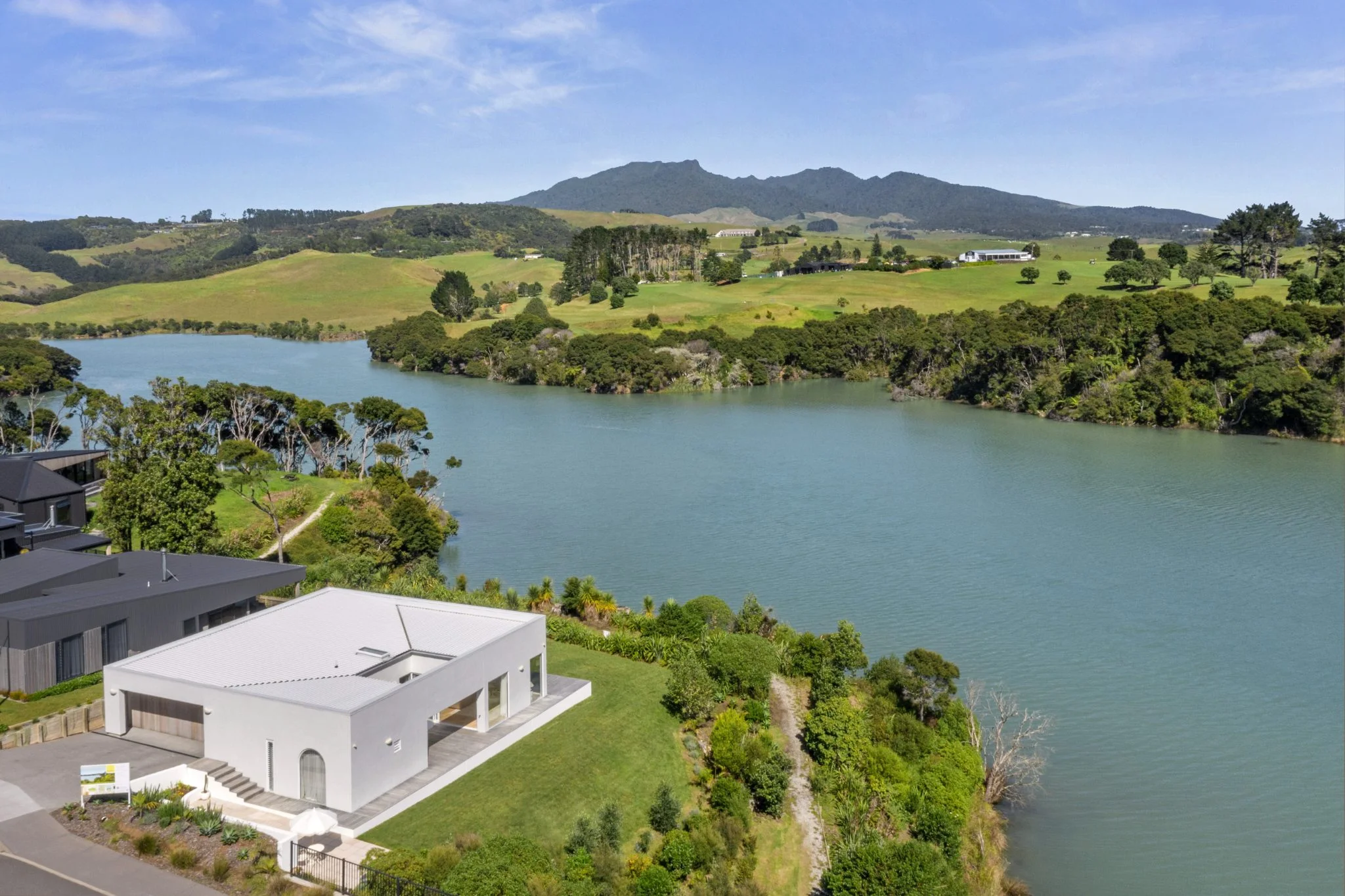 Birdseye view of 16 Rangitahi Road, Raglan, Waikato