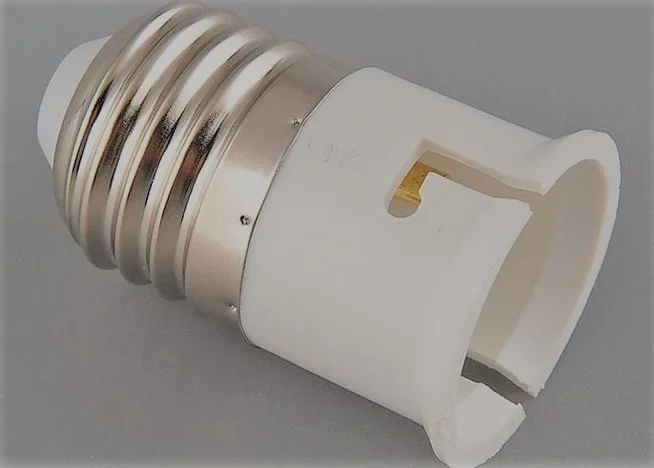 An Edison to Bayonet adaptor