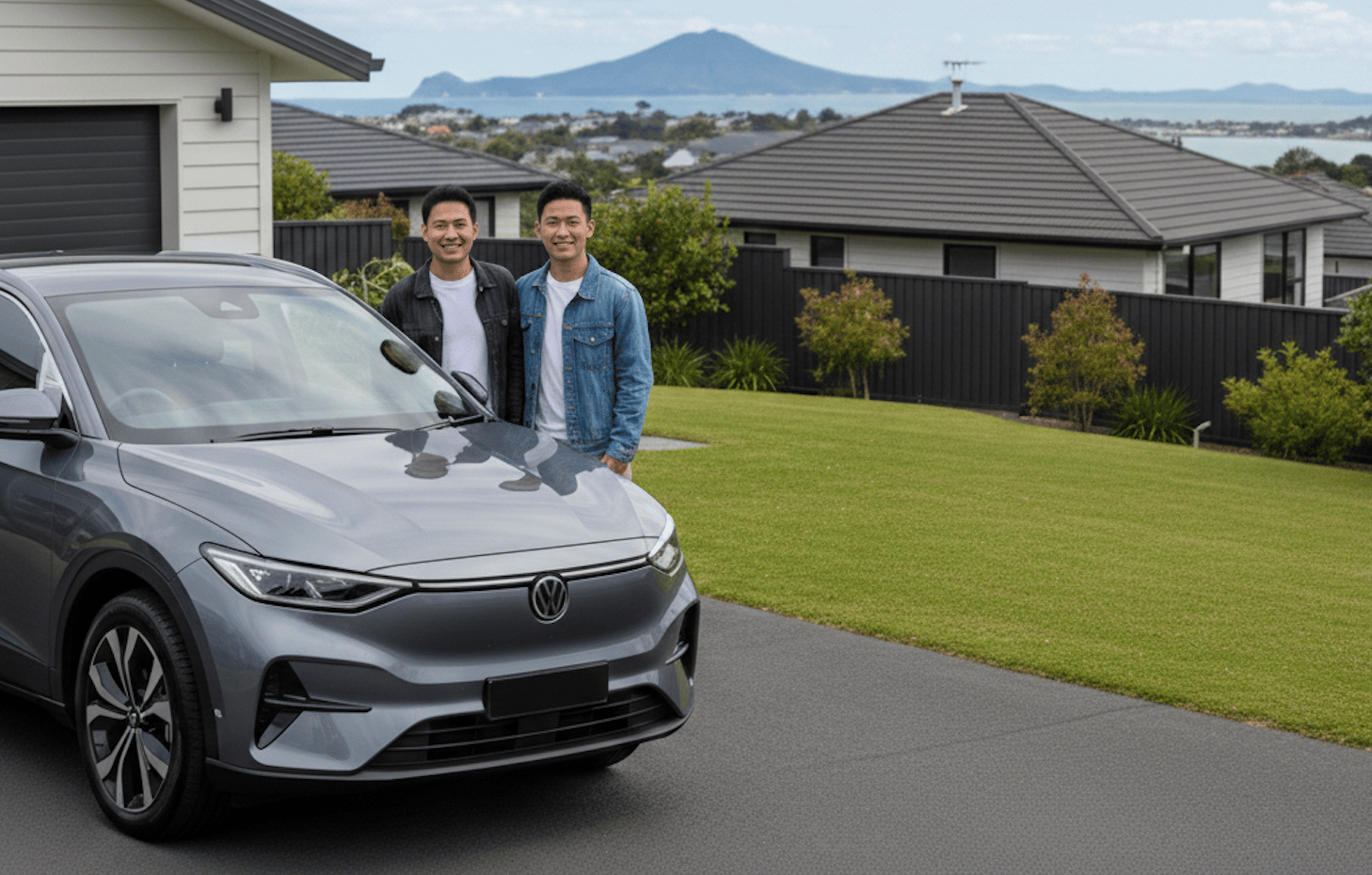 Kiwi couple deciding how much to spend on car.