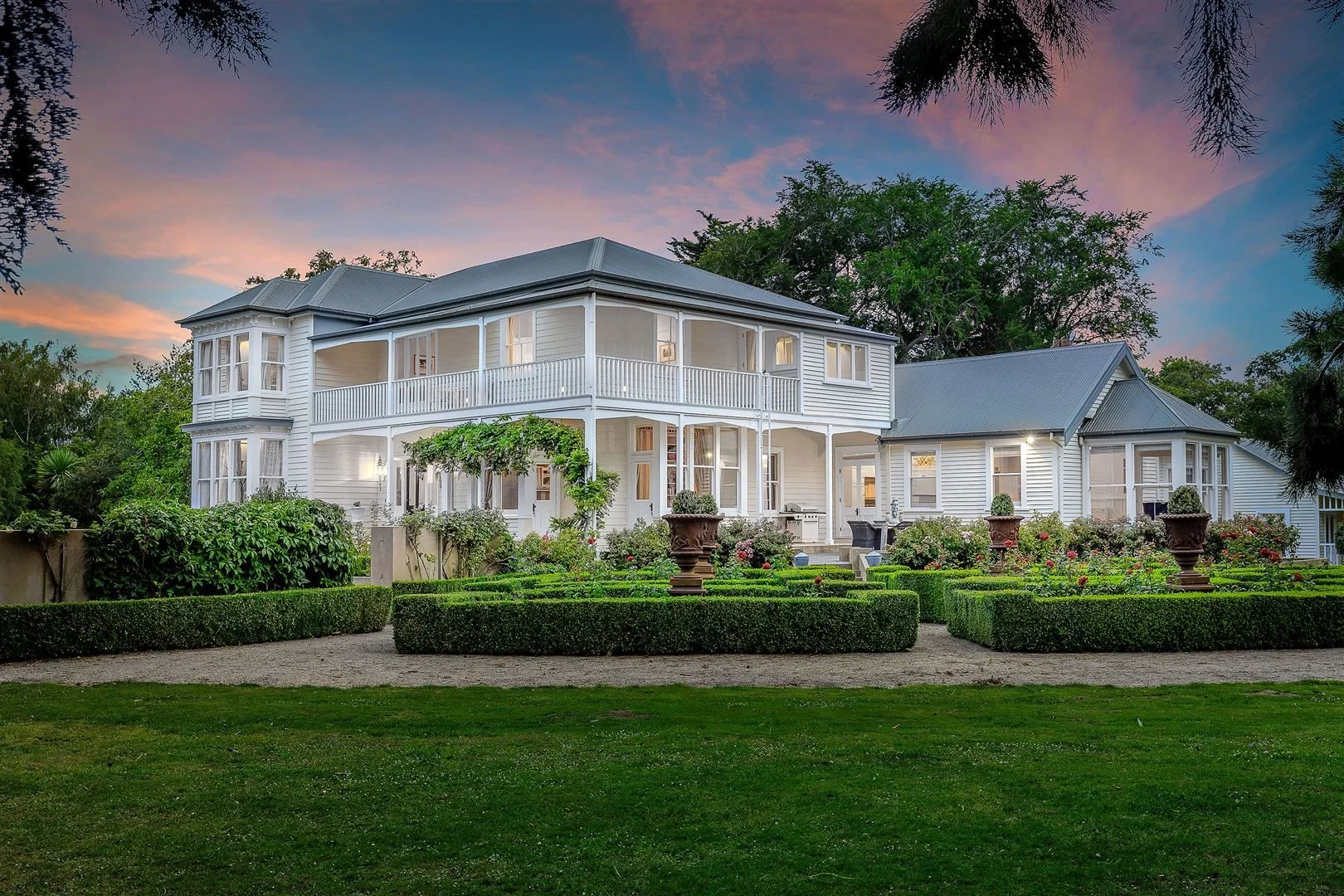 The exterior of the Bangor Estate, Canterbury.