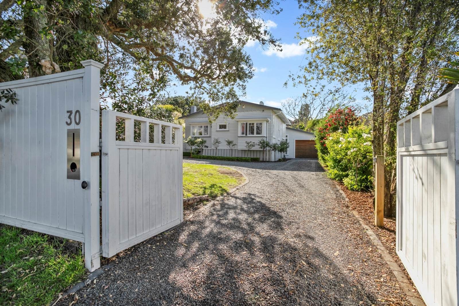 Exterior photo of 30 Rangipawa Road