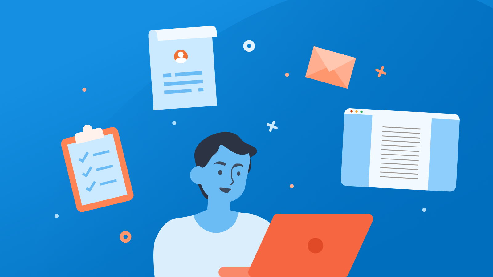 Successful candidate shaking hands with the hiring manager.