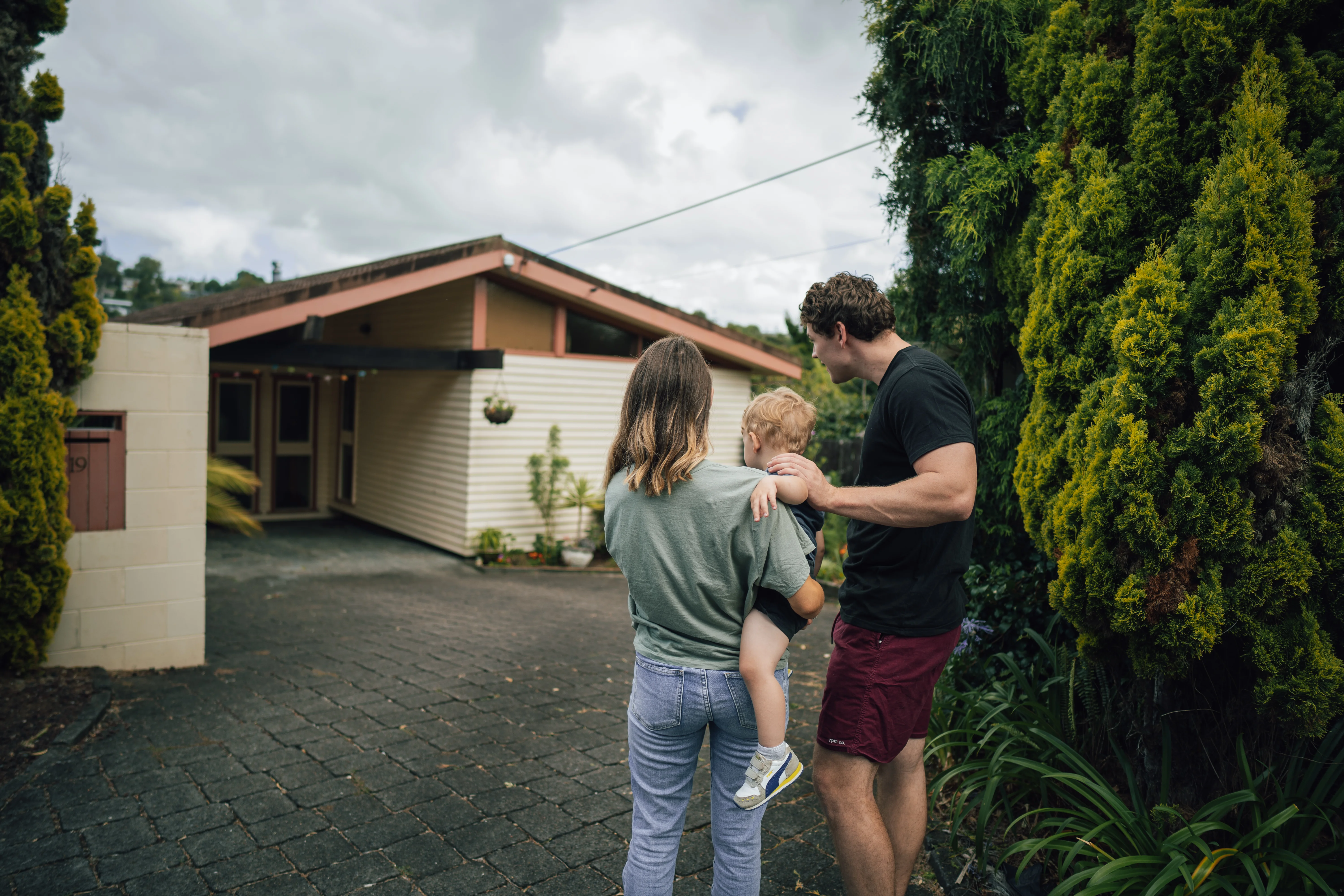 Handing over the keys to a rental property in New Zealand.