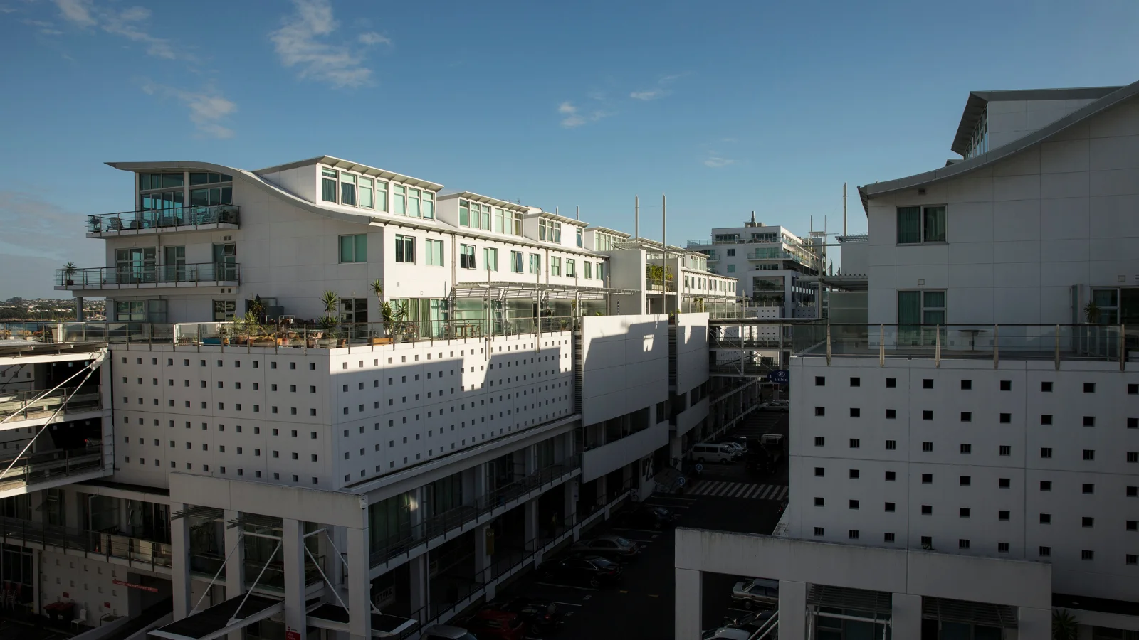 Leasehold apartments in Auckland's Viaduct. 