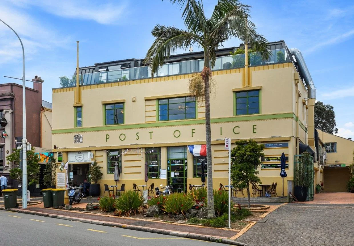 Exterior of post office