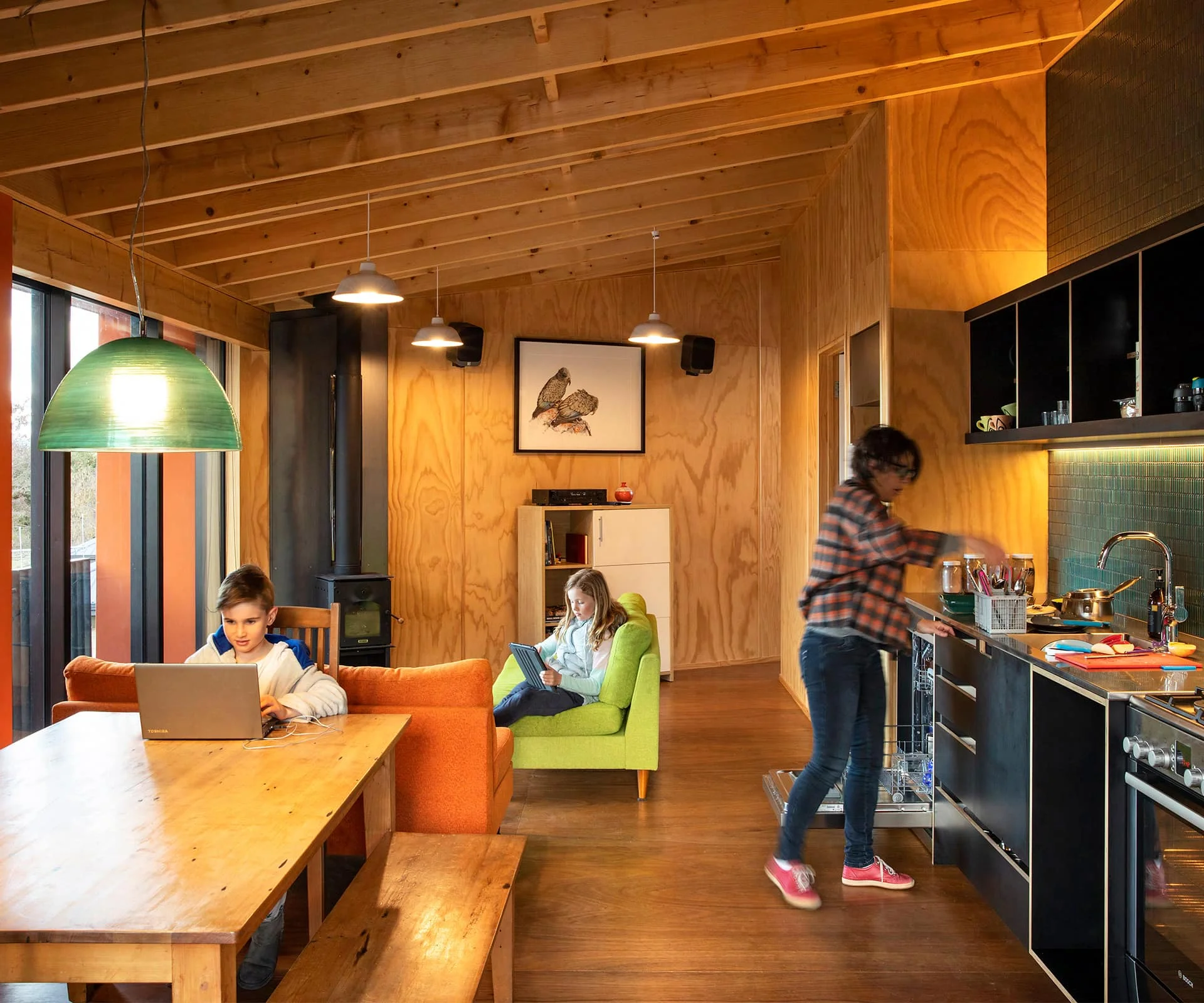 “Because the hut is well designed and everything flows nicely, size doesn’t seem to matter."