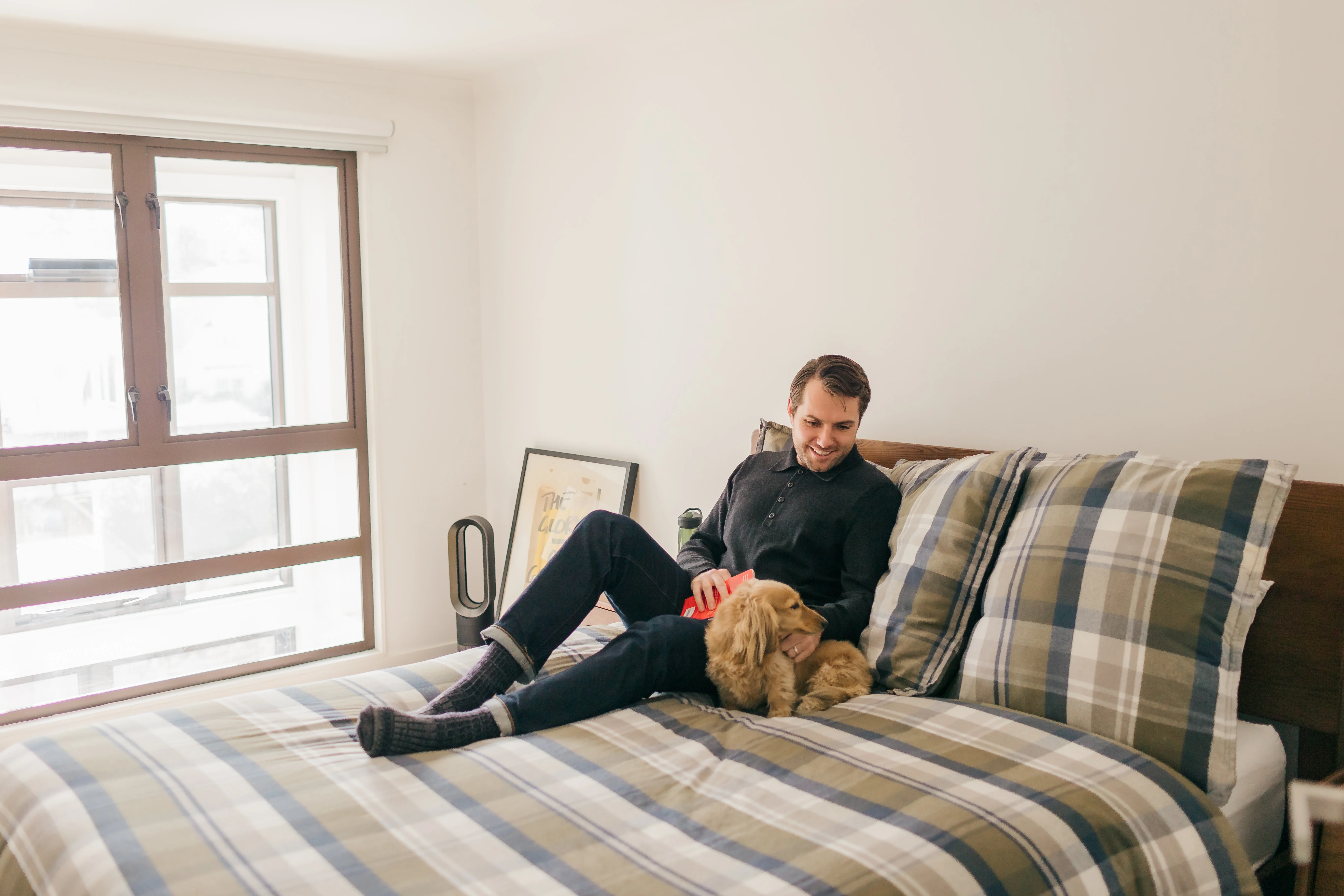 More photos of James and Cole and their home