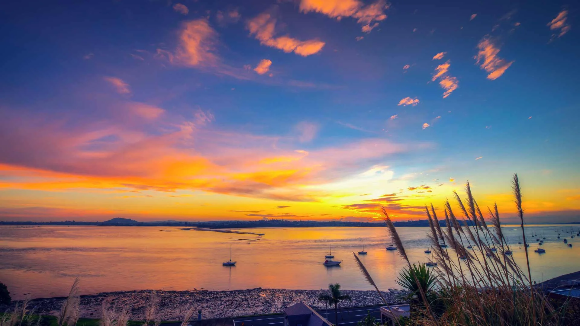 Bucklands Beach sunset