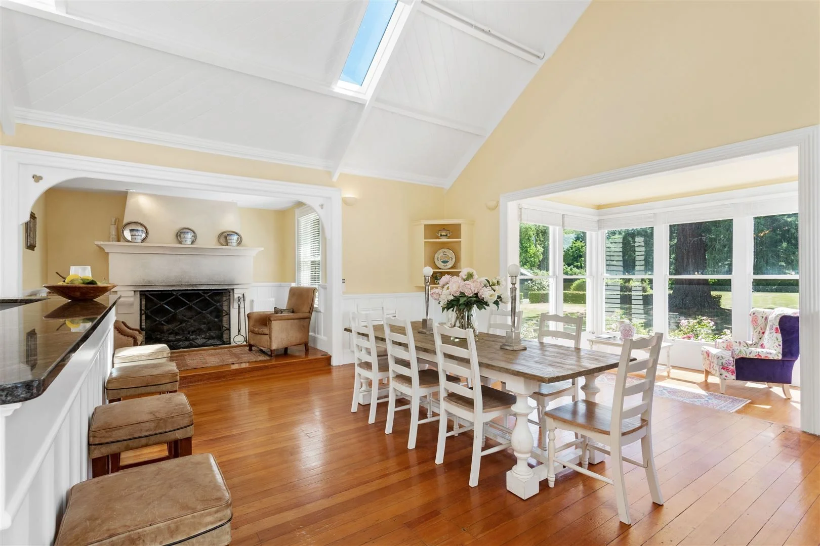 The interior of the Bangor Estate, Canterbury.