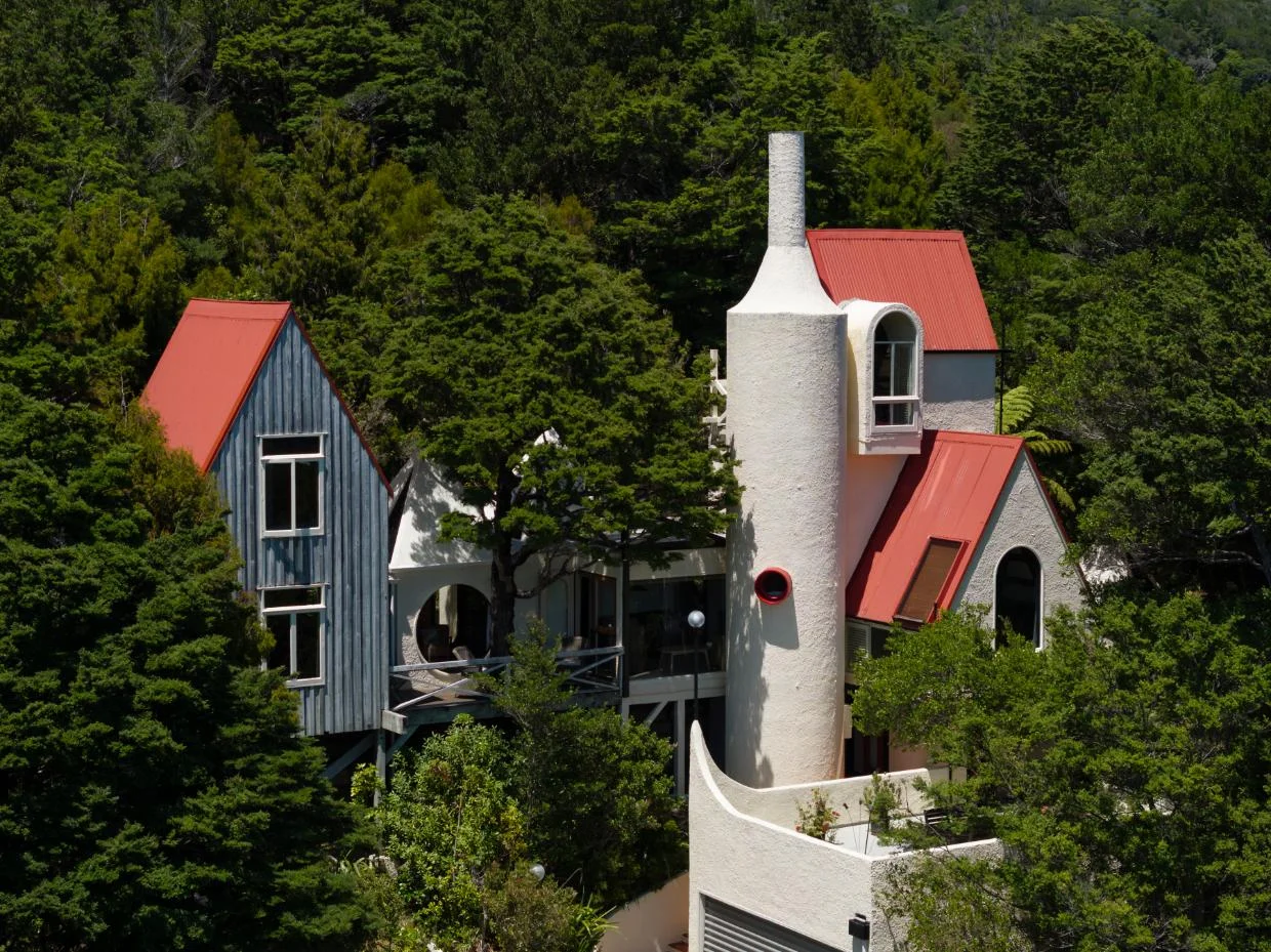 Rhodes House, in Silverstream, Upper Hutt, is on the market for the first time in 50 years. Seen from the exterior