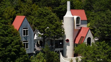 Rhodes House, in Silverstream, Upper Hutt, is on the market for the first time in 50 years. Seen from the exterior