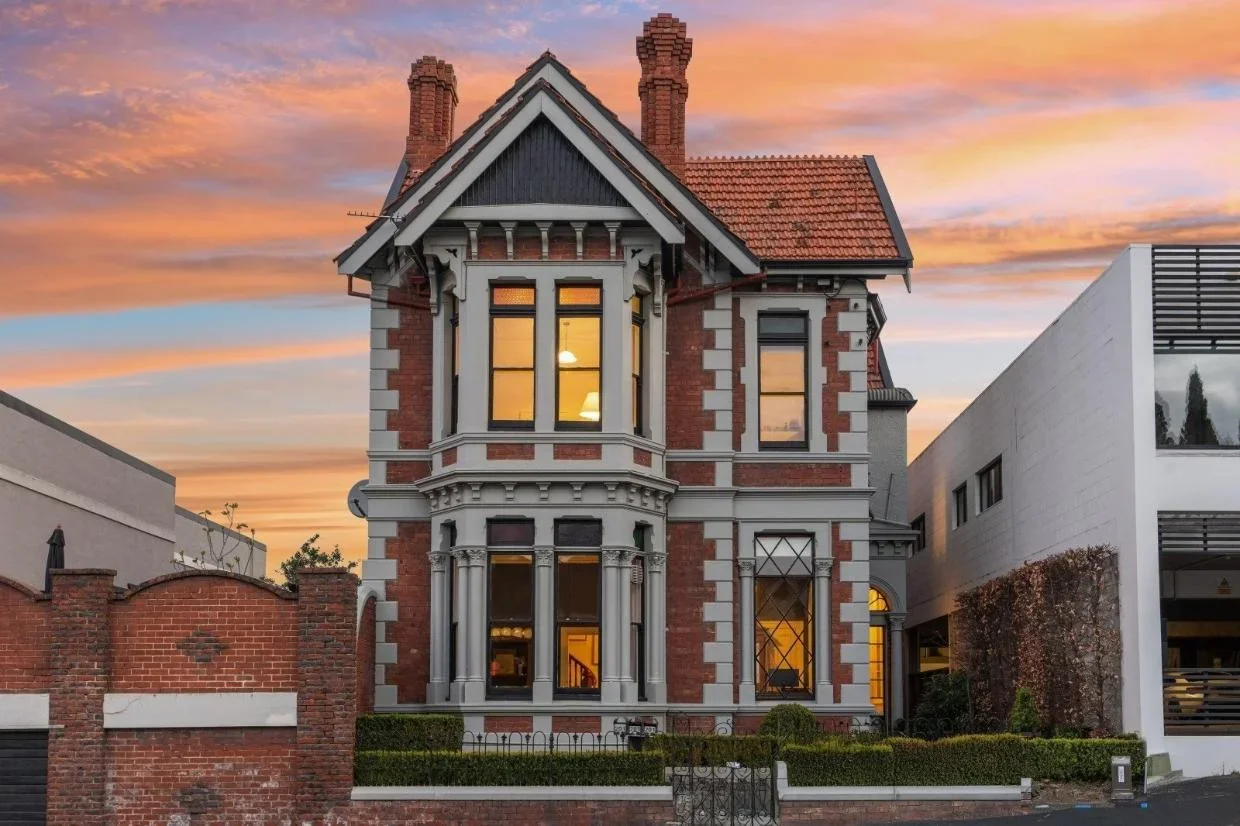 Red brick house in Dunedin 