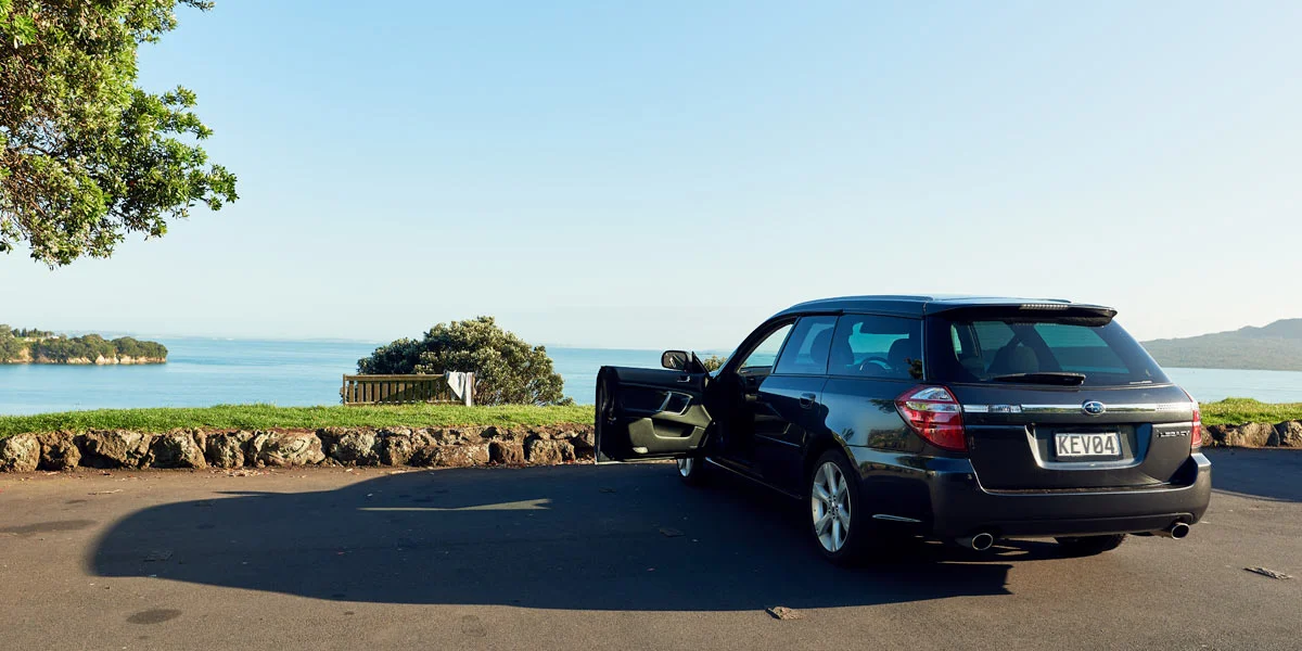 subaru rear exterior