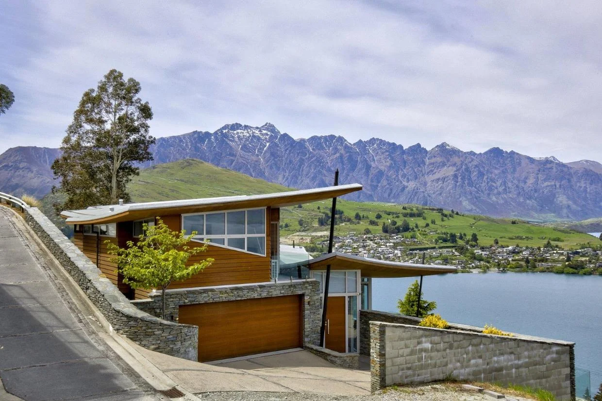 Exterior of Queenstown house