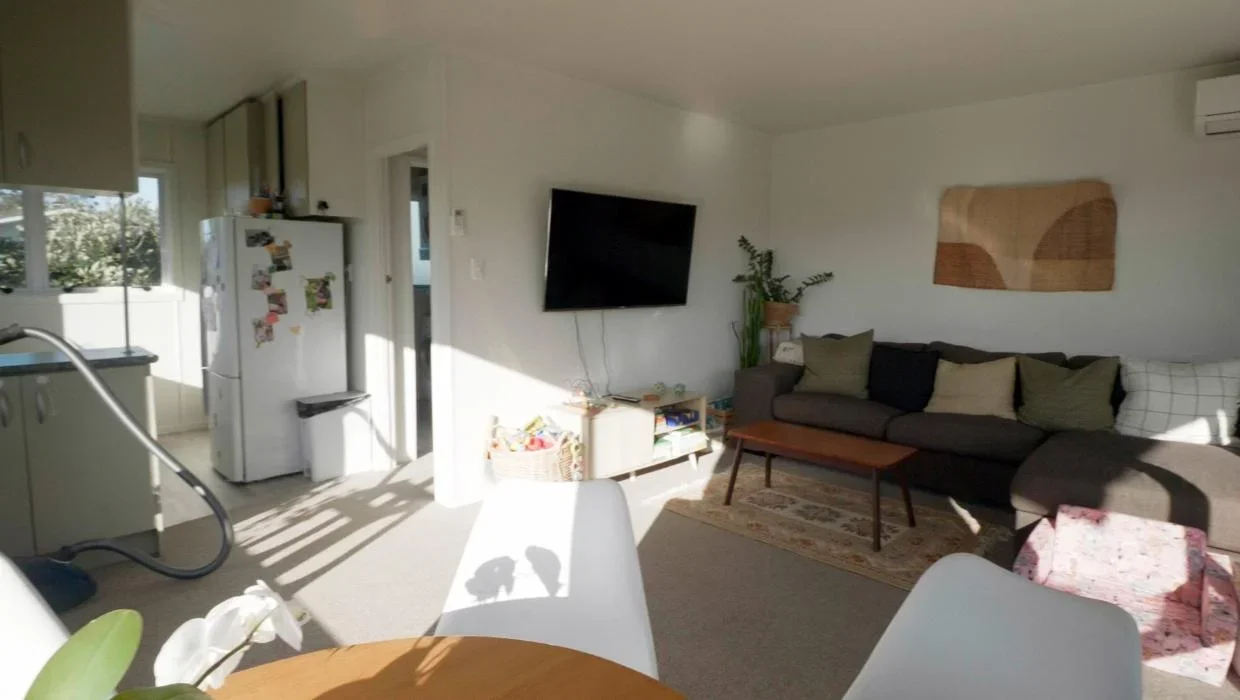 Photo showing interior of brick and tile unit 