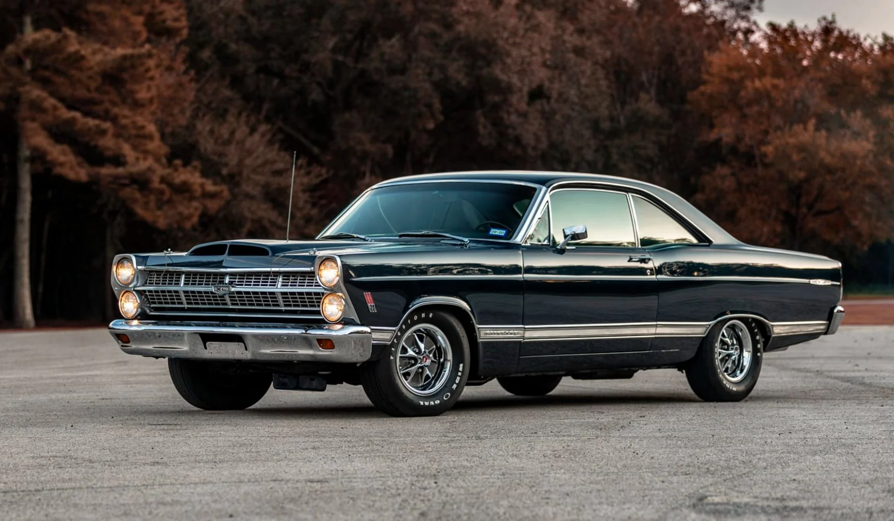 black ford fairlane