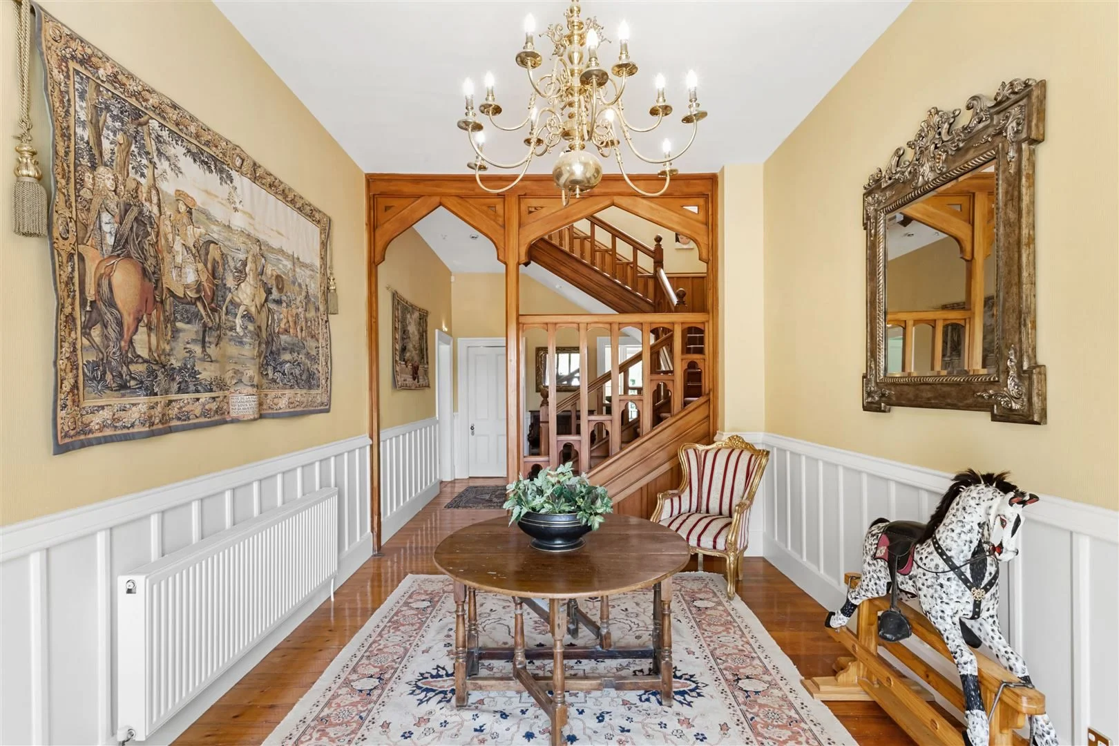 The interior of the Bangor Estate, Canterbury.