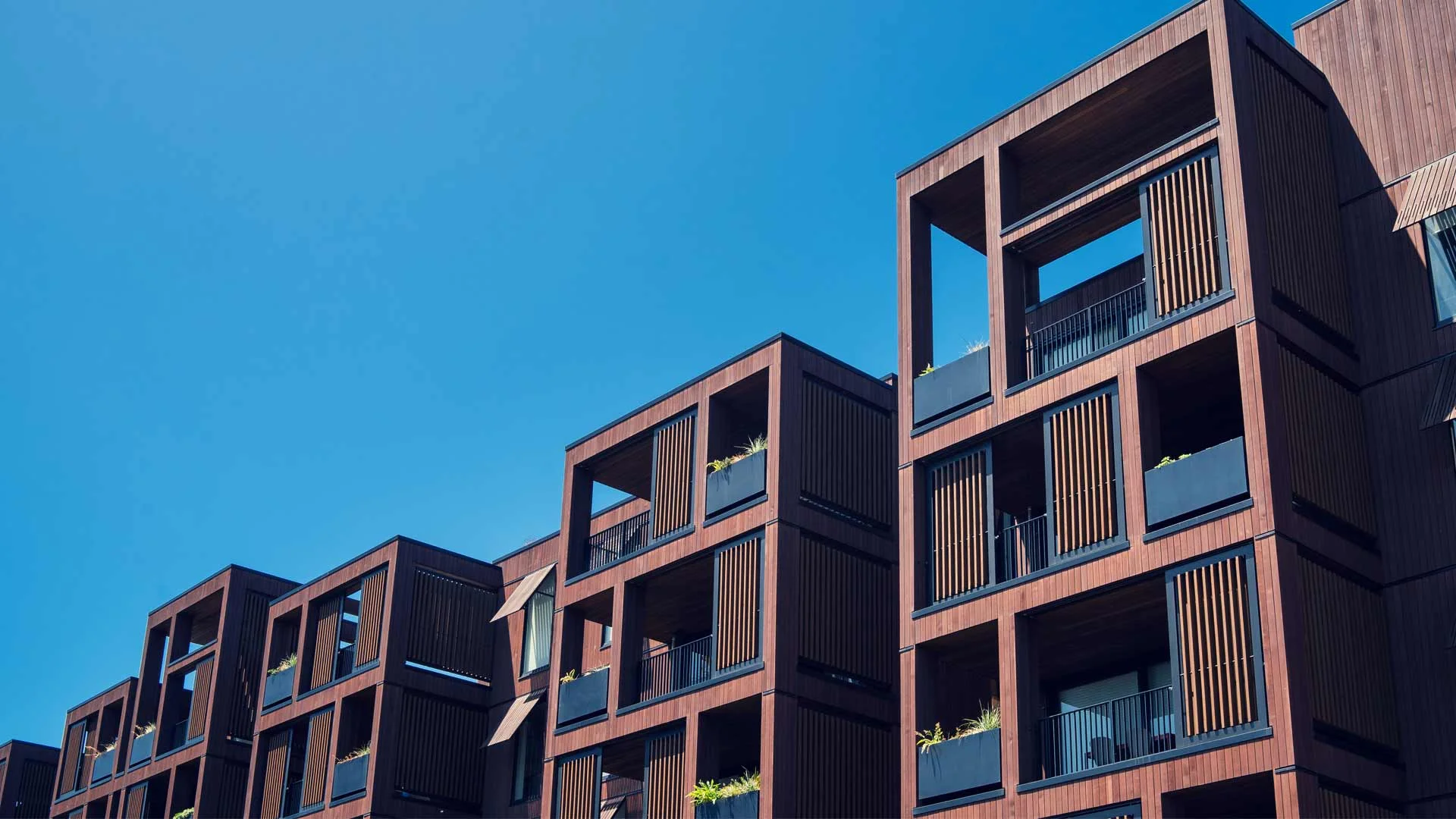 New flats in Auckland, New Zealand.