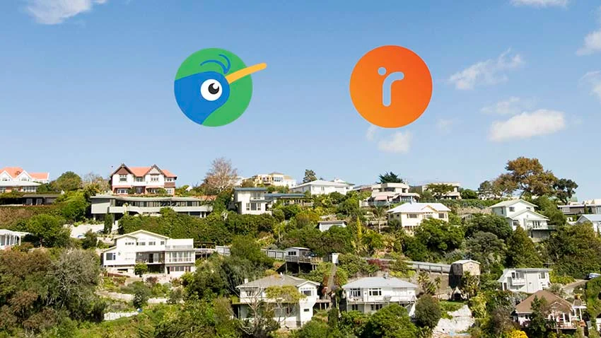 Person in New Zealand signing a tenancy agreement form.