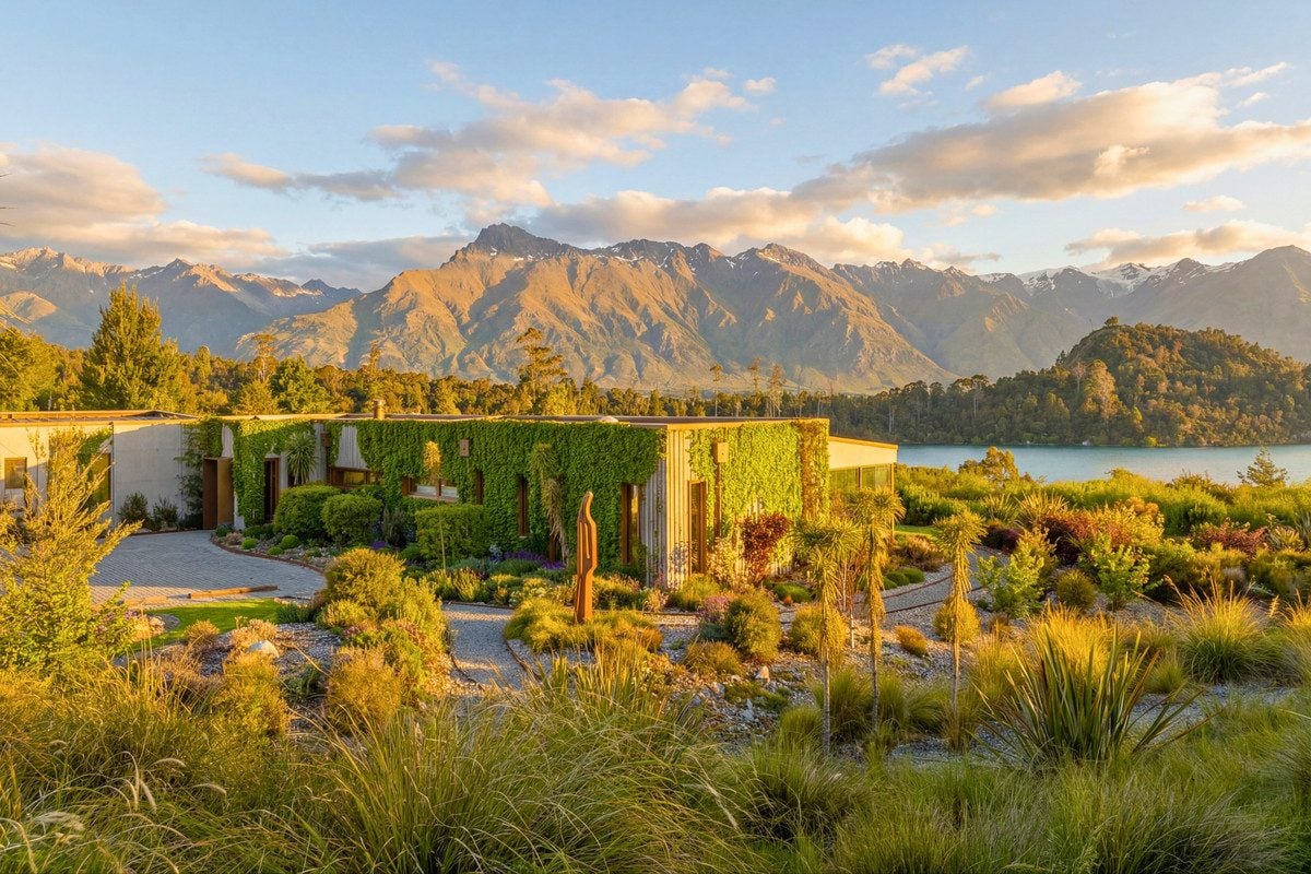 Luxury lakeside Queenstown property