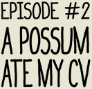 Episode 2: A Possum Ate My CV