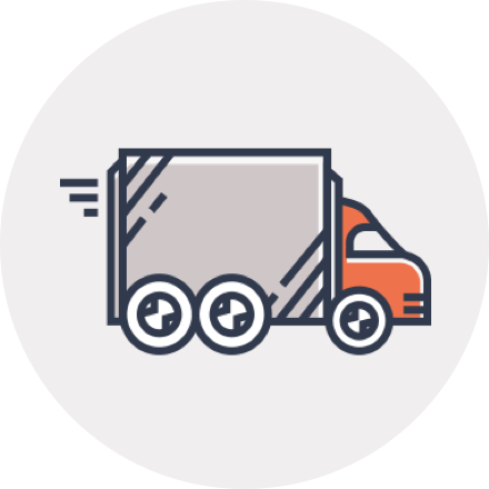 Courier truck